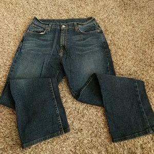 Lucky Brand Dungarees Bootcut size 30 short